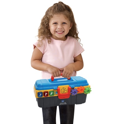 伟易达（VTECH）儿童过家家玩具 互动学习工具箱 双语宝宝早教2-5岁 男孩生日礼物s537