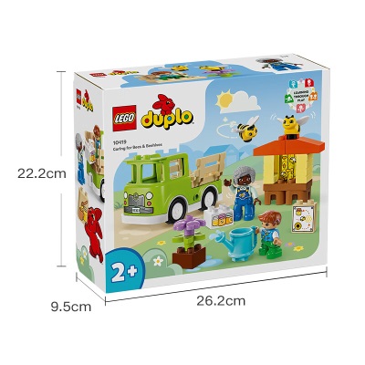 乐高（LEGO）积木得宝DUPLO10419养蜂之乐2岁+男孩女孩儿童玩具新年生日礼物s529