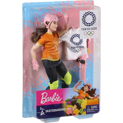 芭比娃娃套装礼盒公主女孩时尚搭配儿童玩具奥林匹克芭比生日礼物s531