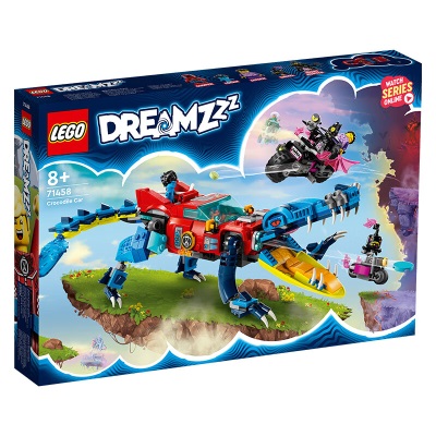 乐高（LEGO）积木71458鳄鱼车8岁+男孩女孩儿童玩具新年生日礼物上新s529