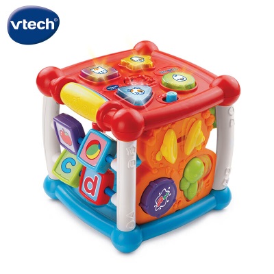 伟易达（VTECH）婴幼儿玩具六面体 智立方mini 早教游戏收纳宝箱盒6-24月宝宝礼物s537
