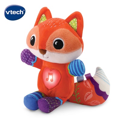 伟易达（VTECH）婴儿玩具0-36月 声光安抚小狐狸 哄娃神器宝宝毛绒玩偶新生儿礼物s537