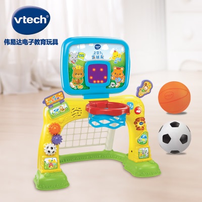 伟易达（VTECH）二合一篮球架儿童足球门架宝宝可拆装玩具 儿童玩具元旦礼物s537