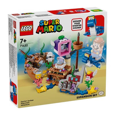 乐高（LEGO）积木超级马力欧71430企鹅家族雪地探险7岁+儿童玩具新年生日礼物s529