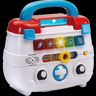 伟易达（VTECH）过家家儿童玩具2-5岁 智能诊疗箱 中英双语早教启智 宝宝礼物s537