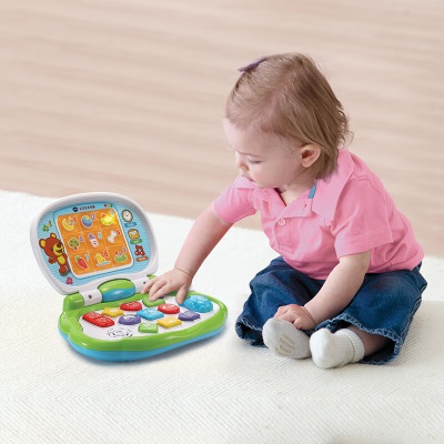 伟易达宝贝双语电脑 幼儿学习机 早教益智玩具英语学习宝宝电脑新年礼物s537