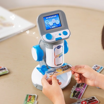 伟易达（VTECH）视听探索显微镜儿童专用5-10岁学生便携科学实验玩具男孩女孩礼物s537