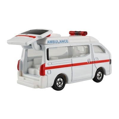 多美（TAKARA TOMY）tomica多美卡合金车仿真小汽车模型玩具救护车系列 18号尼桑急救车救护车s532