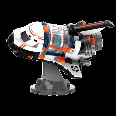 佳奇星际宇航员火箭航天积木兼容乐高玩具摆件儿童拼装手办生日礼物s538