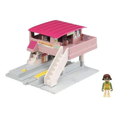 多美（TAKARA TOMY）多美卡普乐路路火车轨道场景配件J系列DIY创意拼搭男孩儿童玩具s532