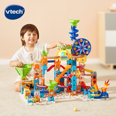 伟易达（VTECH） 积木轨道滚珠大冒险系列大颗粒拼装STEAM教4岁+儿童玩具元旦礼物s537