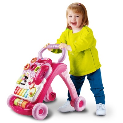 伟易达（VTECH）婴儿玩具 多功能学步车手推车宝宝助步车6-30月新生儿元旦礼物s537