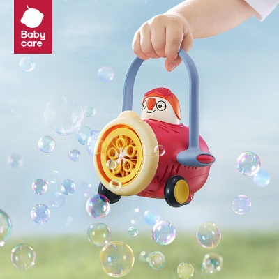 babycare飞机泡泡机bctoys儿童手持电动宝宝郊游玩具婴儿吹泡泡水 飞机泡泡机s548