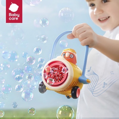 babycare飞机泡泡机bctoys儿童手持电动宝宝郊游玩具婴儿吹泡泡水 飞机泡泡机s548