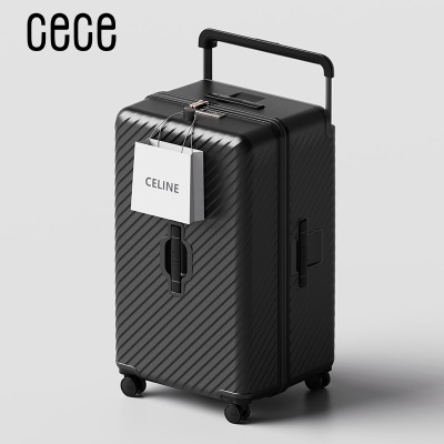 cece行李箱拉杆箱女大容量旅行箱密码箱子皮箱男加厚结实耐用30寸s565