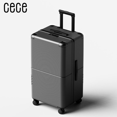 CECE超大容量耐磨加厚结实行李箱女皮箱YKK拉链旅行箱男拉杆箱28s565