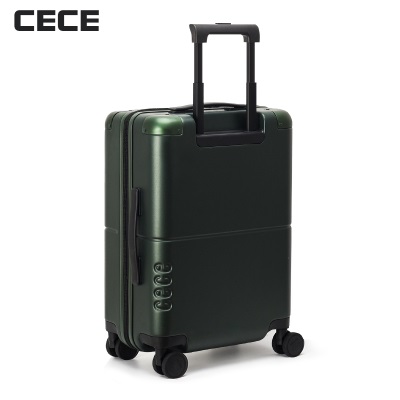 CECE行李箱女万向轮结实耐用加厚24寸登机拉杆箱密码箱旅行箱皮箱s565
