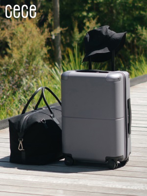 CECE经典YKK拉链行李箱旅行箱子小型登机拉杆箱女箱包男20寸耐用s565