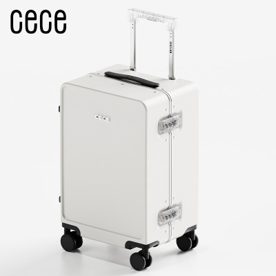 CECE新款网红ins铝框行李箱20寸登机箱女24寸拉杆箱男旅行密码箱s565