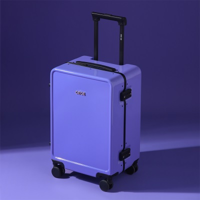 CECE2022新款长春花篮铝框行李箱20寸登机箱女24寸拉杆箱男旅行箱s565
